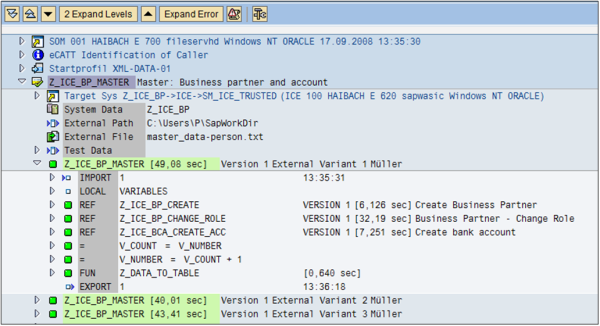GI Testautomation - Screenshot GI Testautomation - Screenshot